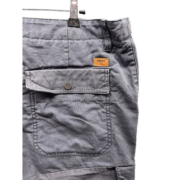 Timberland Classic Fit Gray Shorts Cordura Fabric Size 38 - Picture 9 of 9